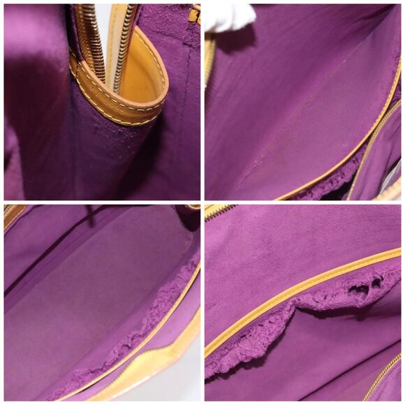 LOUIS VUITTON Epi Lussac Shoulder Bag Yellow - Picture 15 of 16